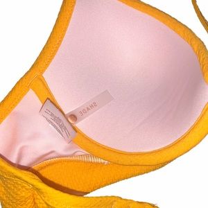 BIKINI Top Yellow Knot Sand & Shore Swim Halter